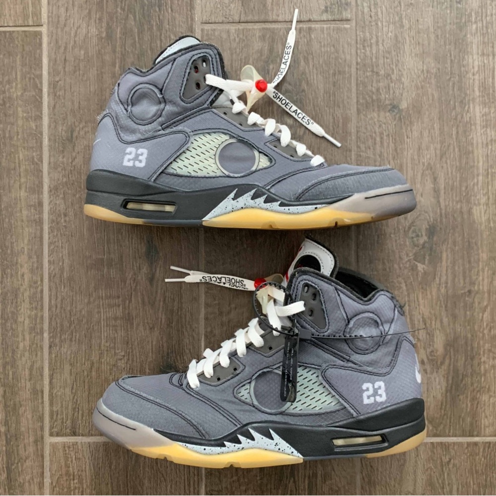 Off White Air Jordan 5 Retro SP Muslin